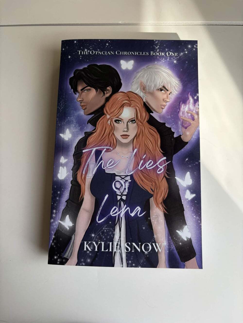 The Lies of Lena by Kylie Snow Indie OOP Paperback Edition